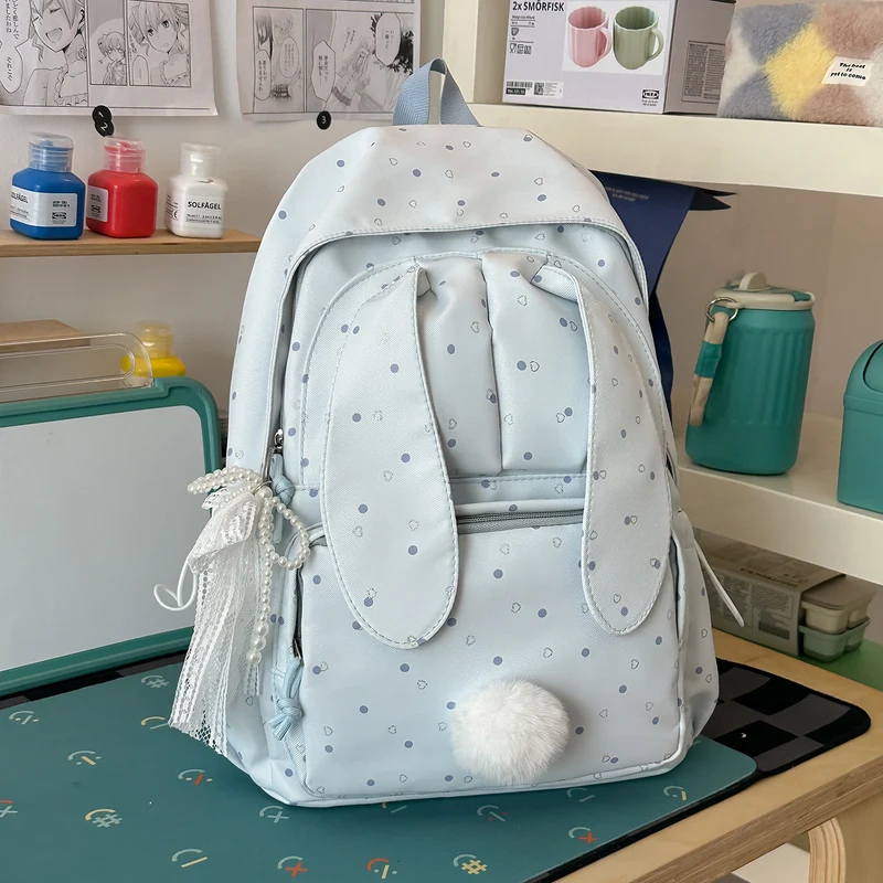 Süßer Rucksack mit Hasenohren Thema Karnz