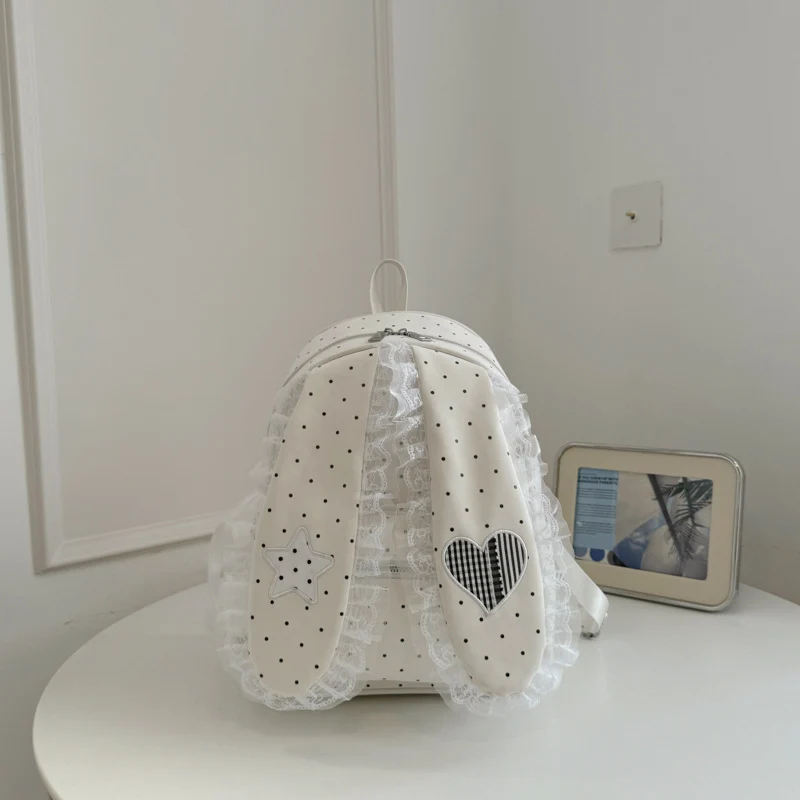 Süßer Plüsch-Rucksack mit Hasenohren Karnz