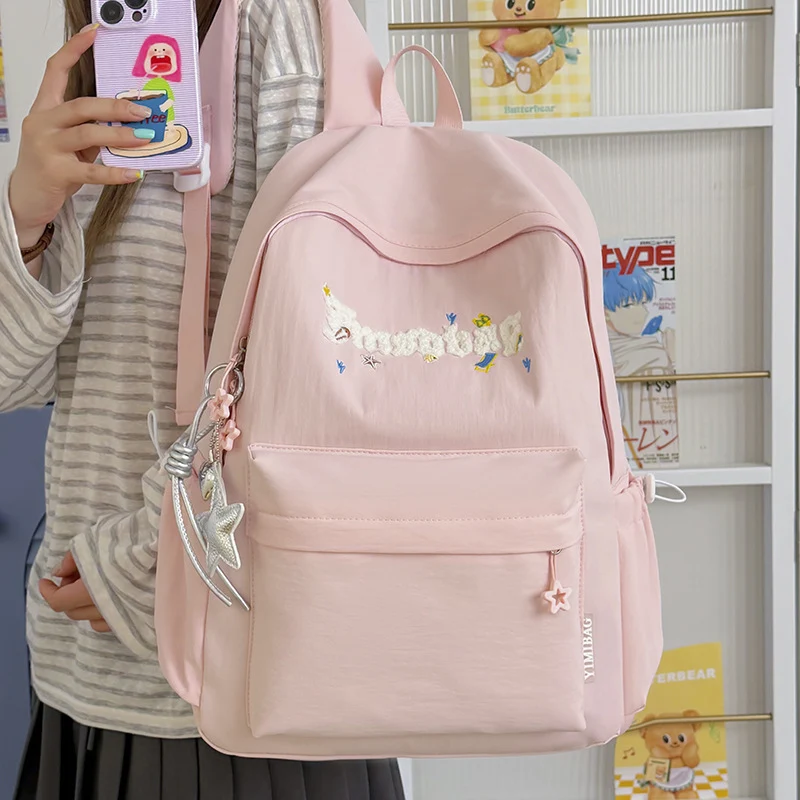 Dekorativer Hasenohren-Design Mini-Rucksack Karnz