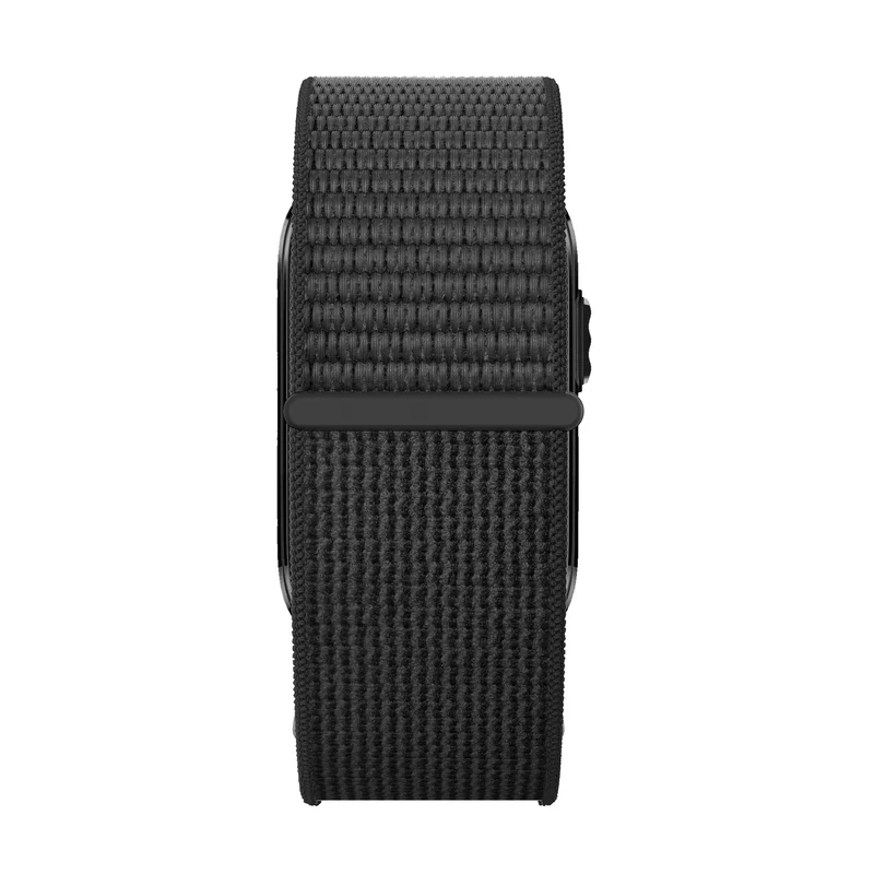 Bandz Garmin Cirqa Nylon Band für Biceps (Schwarz)