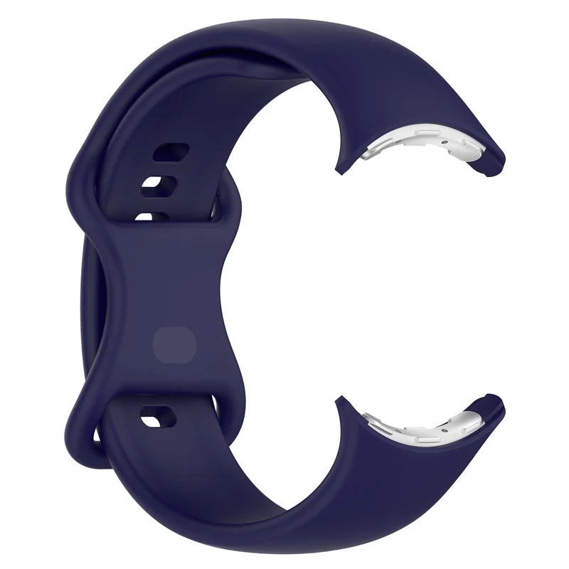 Google Pixel Watch 5 - 41mm Classic Silikonarmband (Dunkelblau)