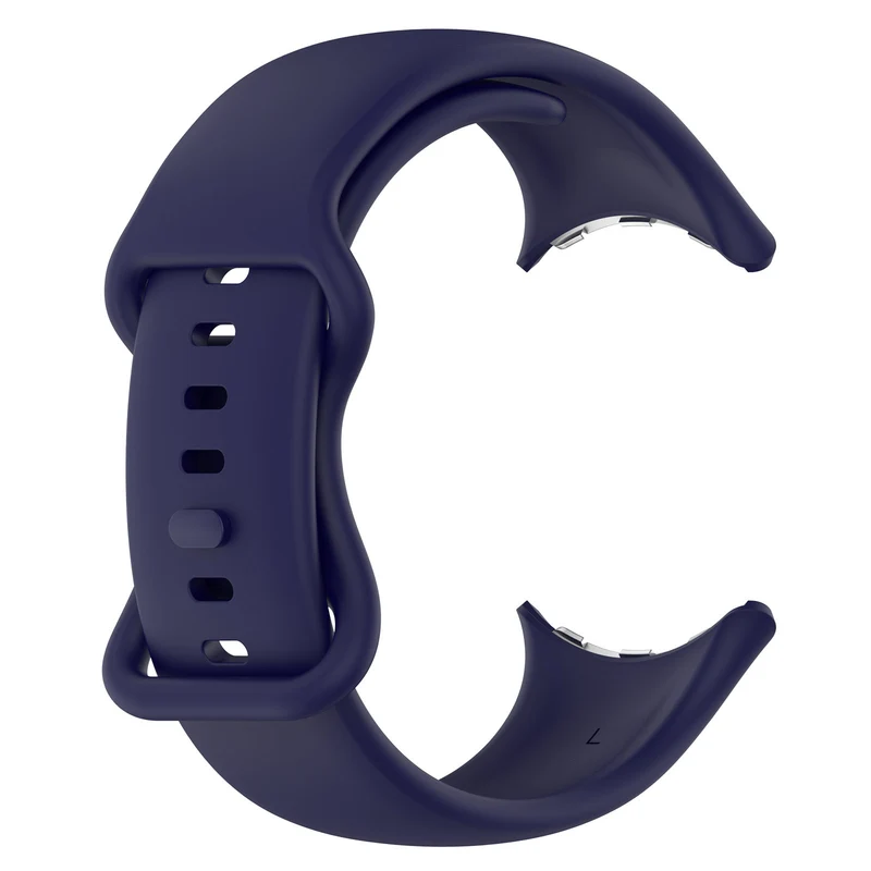 Google Pixel Watch 5 - 41mm Classic Silikonarmband (Dunkelblau)