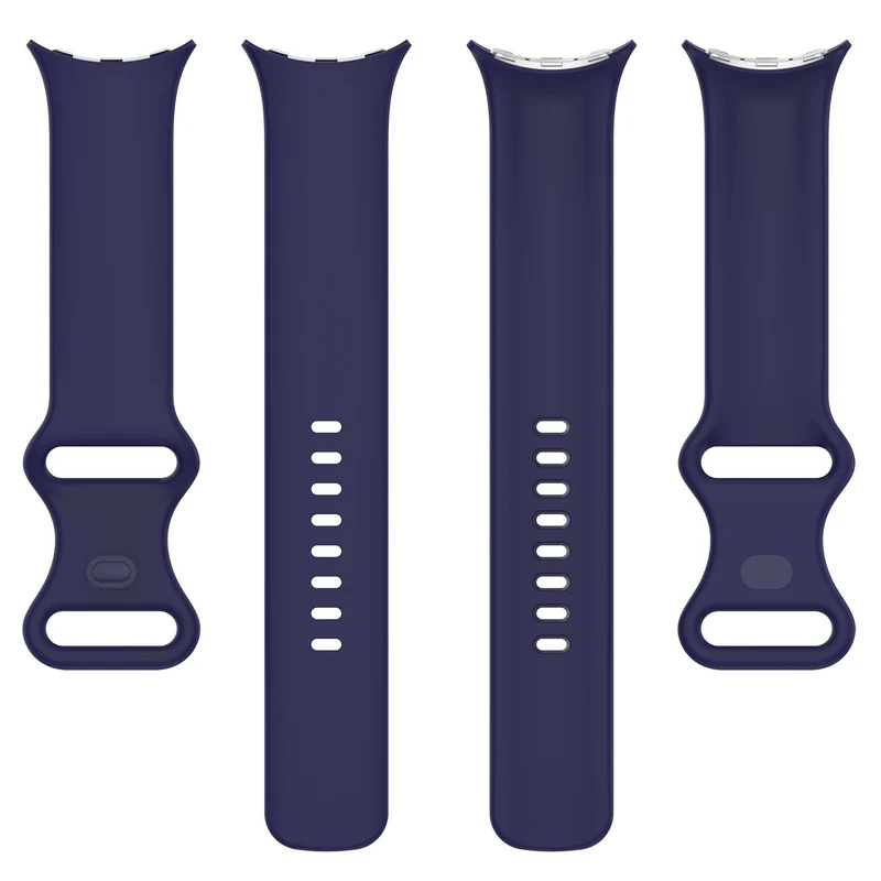 Google Pixel Watch 5 - 41mm Classic Silikonarmband (Dunkelblau)