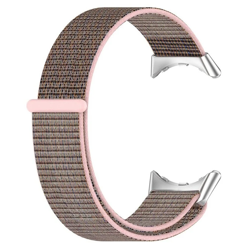 Google Pixel Watch 5 - 41mm Nylonarmband (Rosa)