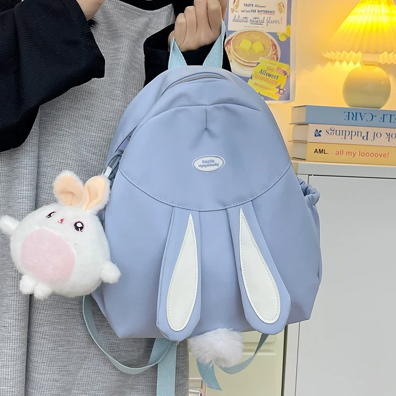 Süßer Bunny-Ohren Freizeit Rucksack Karnz
