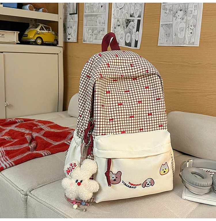 Süßer Rucksack mit Schleifenverzierung Karnz