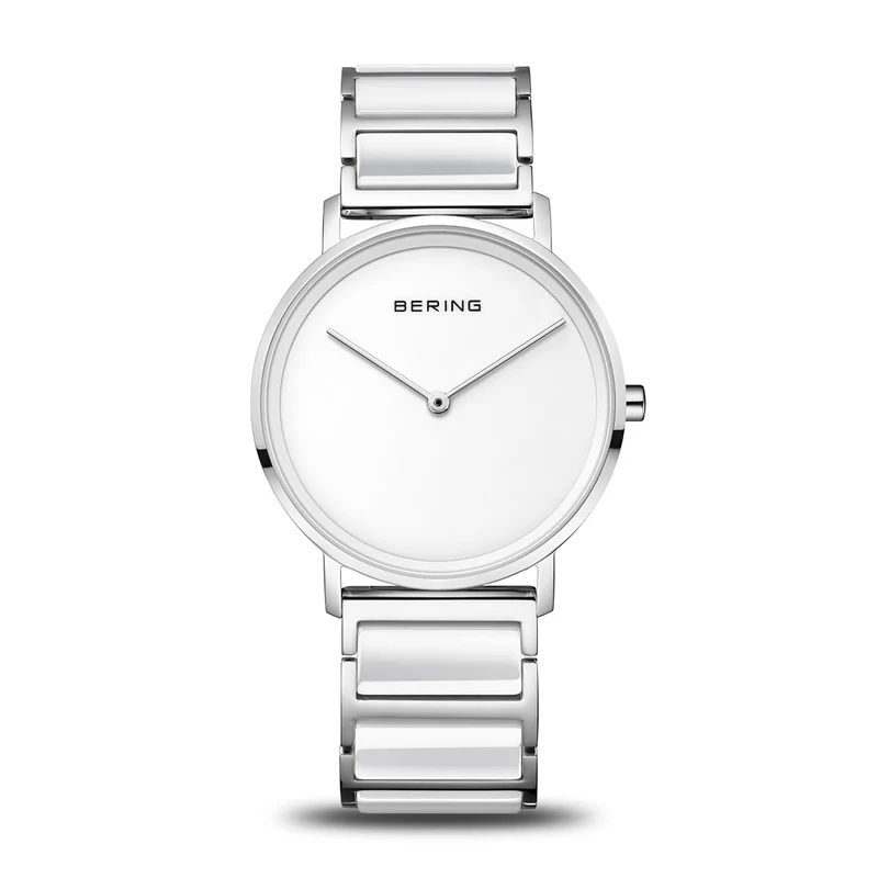 Bering 18535-754 Damenuhr Ceramic 35mm • Saphirglas • Keramik-Edelstahlarmband