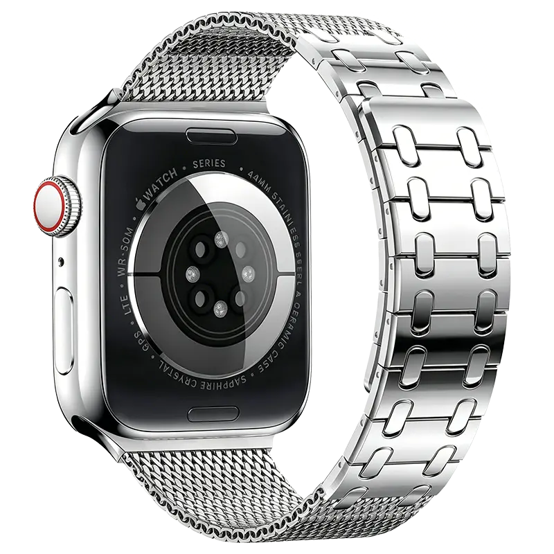 Apple Watch Solides Milanese Armband (Titan)