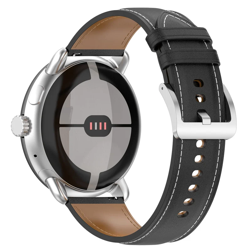 Google Pixel Watch 5 - 41mm Lederarmband (Schwarz)