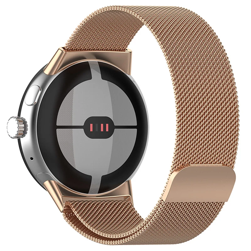 Google Pixel Watch 5 - 41mm Milanese Armband (Roségold)