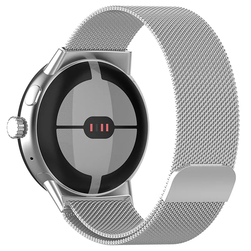 Google Pixel Watch 5 - 41mm Milanese Armband (Silber)