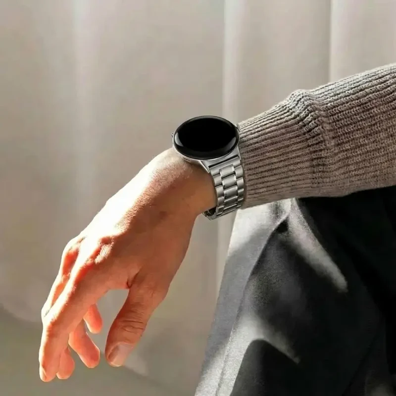 Google Pixel Watch 5 - 41mm Stahlarmband (Silber)