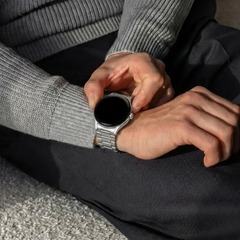 Google Pixel Watch 5 - 41mm Stahlarmband (Silber)