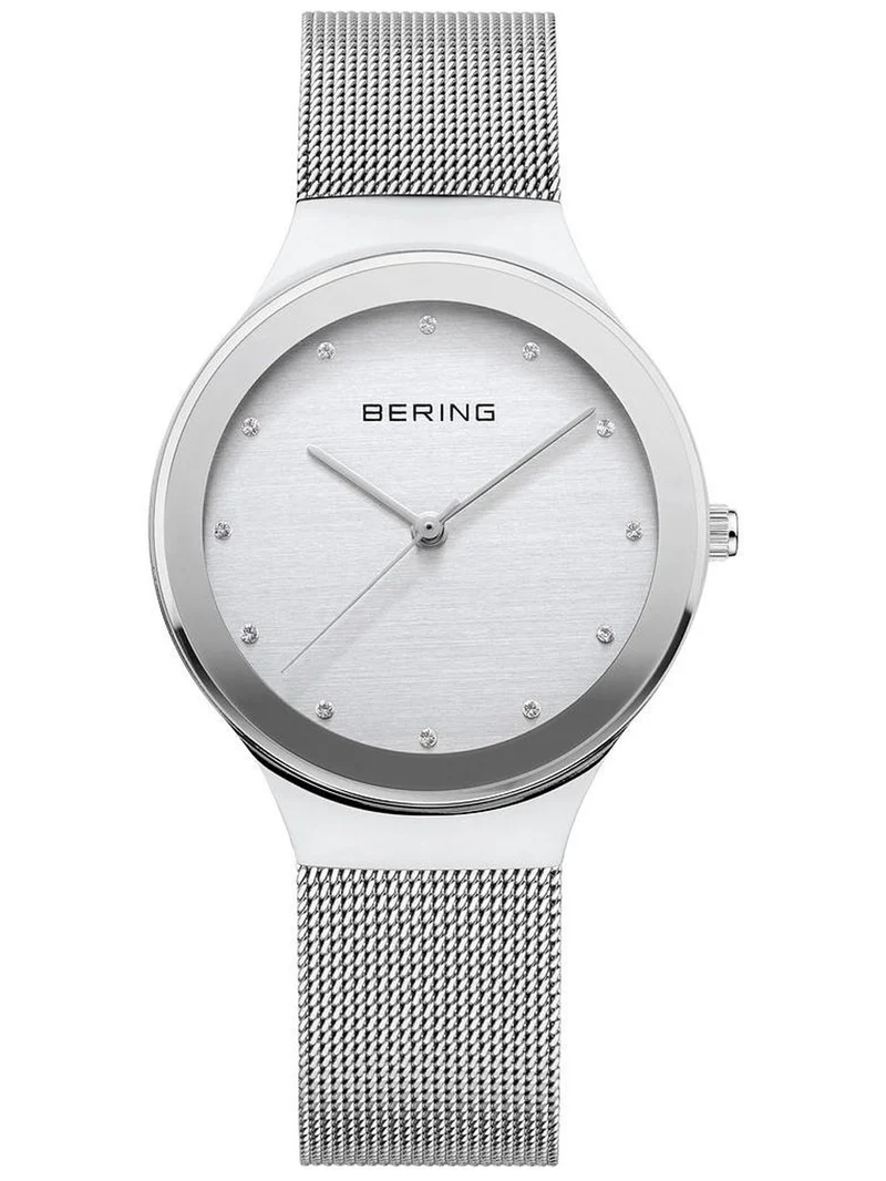 Bering Classic 12934-000 Damen Armbanduhr Silber • Saphirglas • Milanaise-Armband