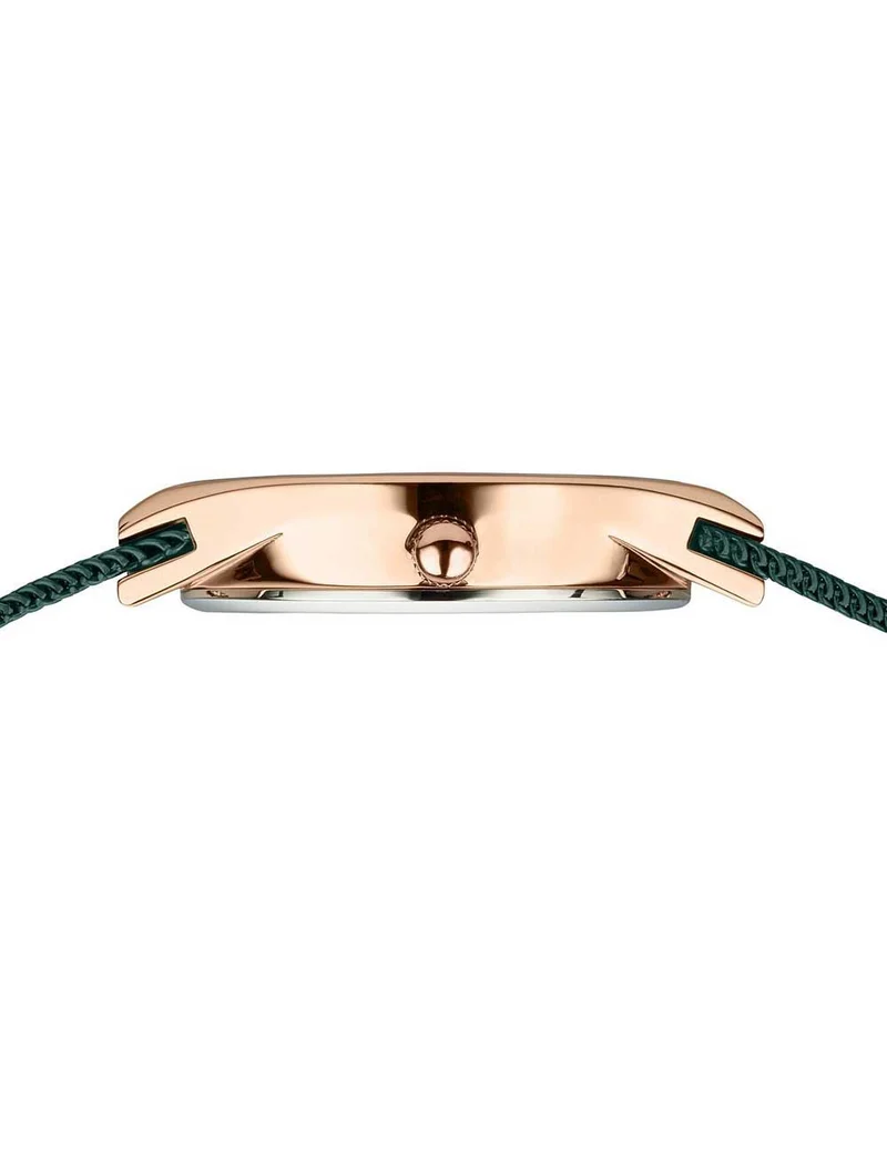 Bering Classic 12927-868 Damen Armbanduhr Grün • Saphirglas • Swarovski-Kristalle