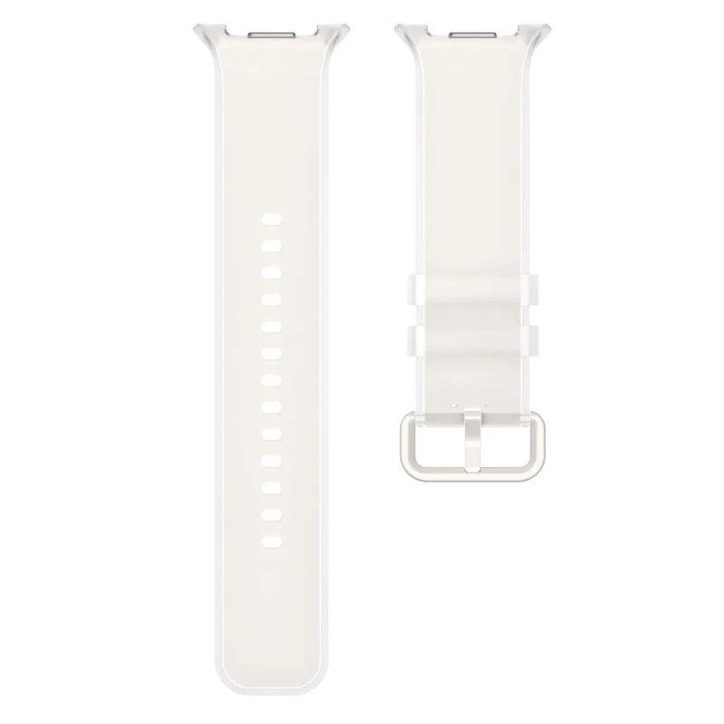 Samsung Galaxy Watch 9 - 40mm Jelly Silkonarmband (Creme)