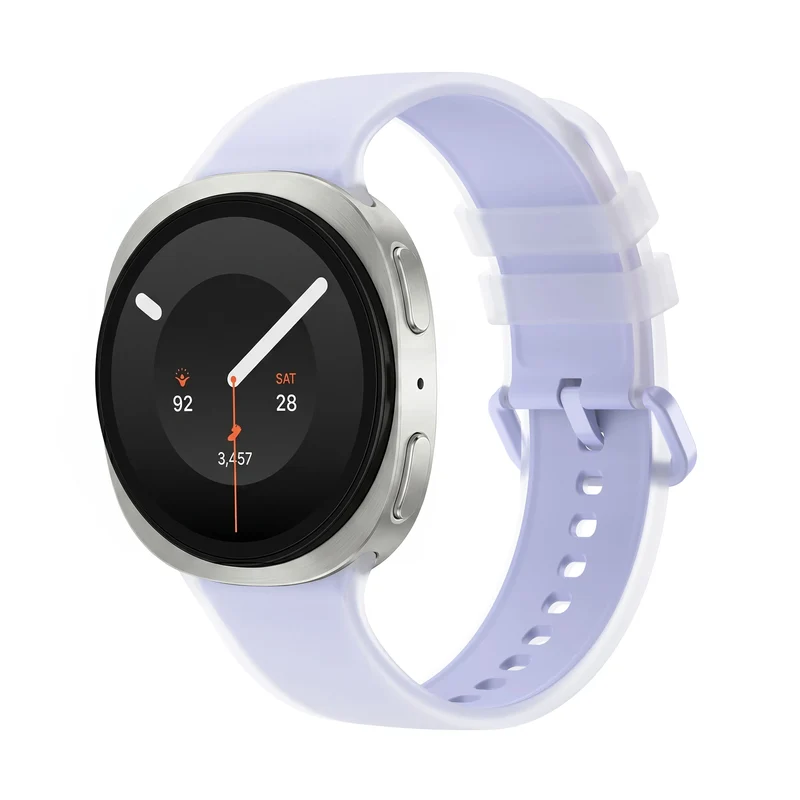 Samsung Galaxy Watch 8 Classic Jelly Silkonarmband (Flieder)