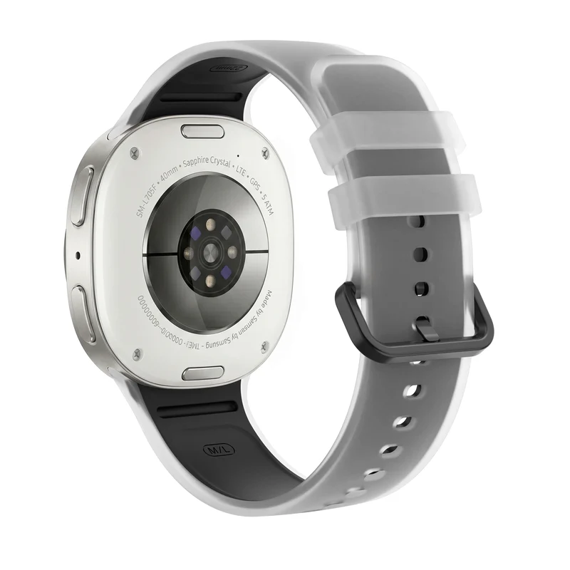 Samsung Galaxy Watch 8 Classic Jelly Silkonarmband (Schwarz)