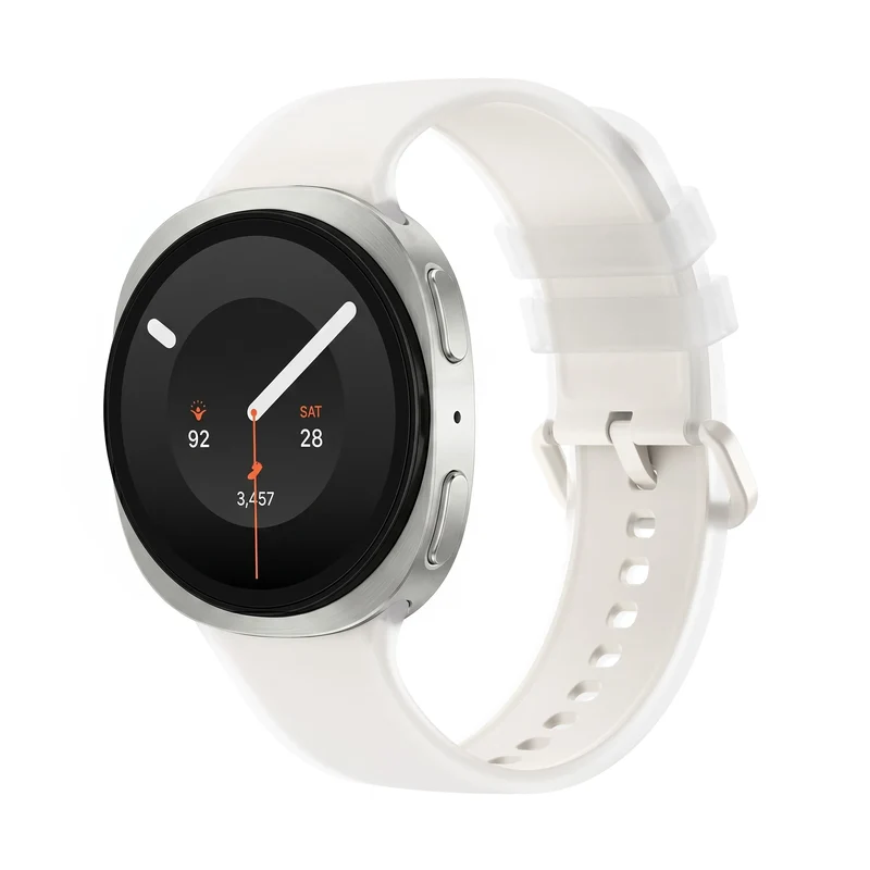 Samsung Galaxy Watch 8 Classic Jelly Silkonarmband (Creme)