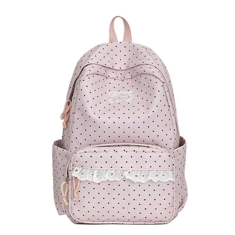 Charmanter Punkten Schul Rucksack Karnz