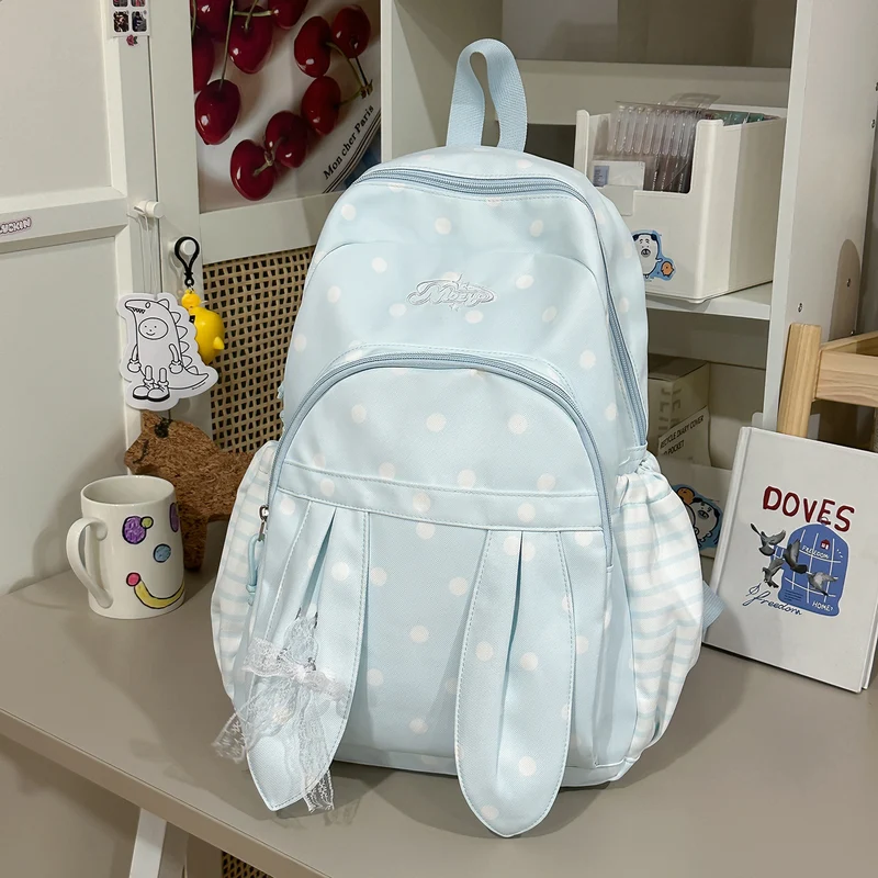 Charmante Hasenohren-Design Rucksack Karnz