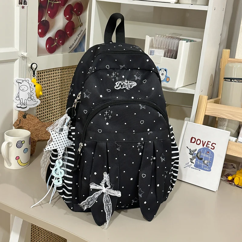 Charmante Hasenohren-Design Rucksack Karnz