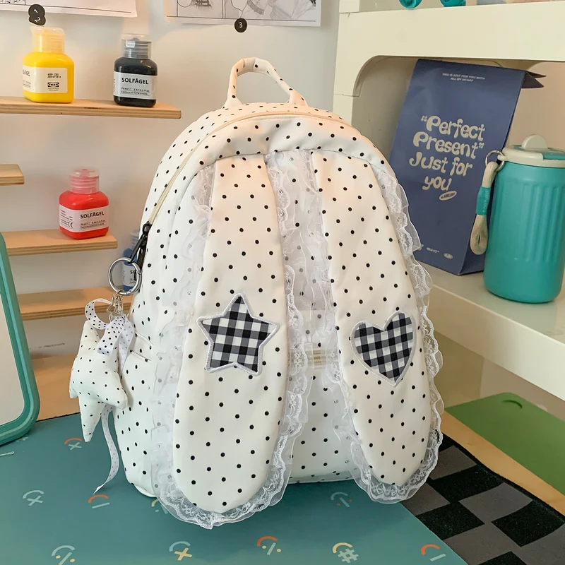 Charmante Bunny Ear Rucksack Karnz