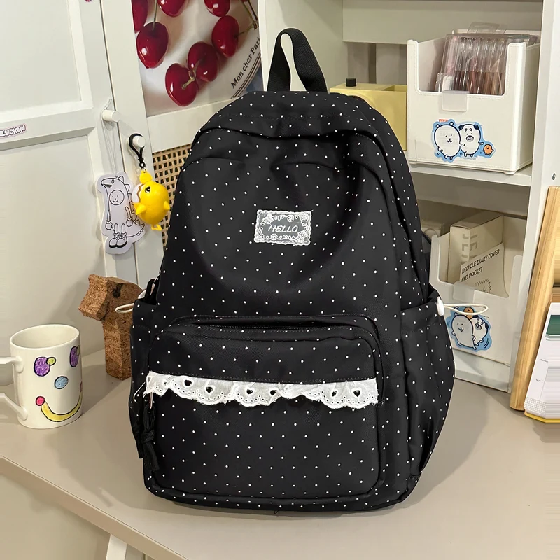 Adorable Polka Dot Rucksack Karnz