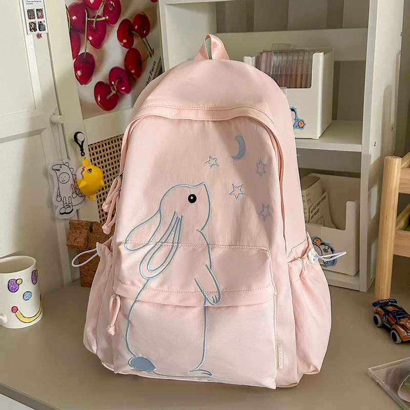Adorable Cartoon Bunny-Designed Rucksack Karnz