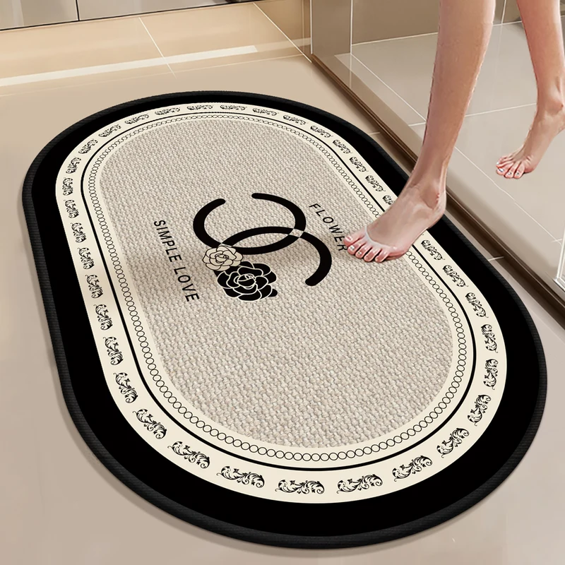 Stylische abstrakte Design-Badematte
