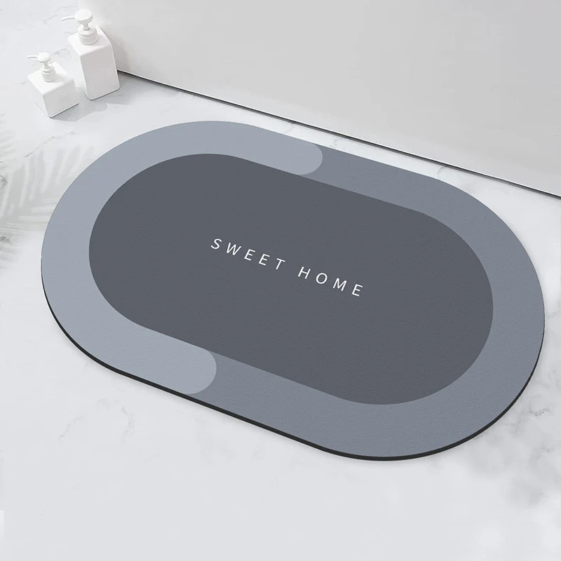 Badezimmermatte für den Boden zu Hause