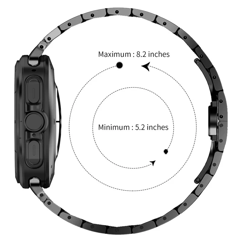 Super Fantastisch Samsung Galaxy Watch Ultra 47mm Metall Armband