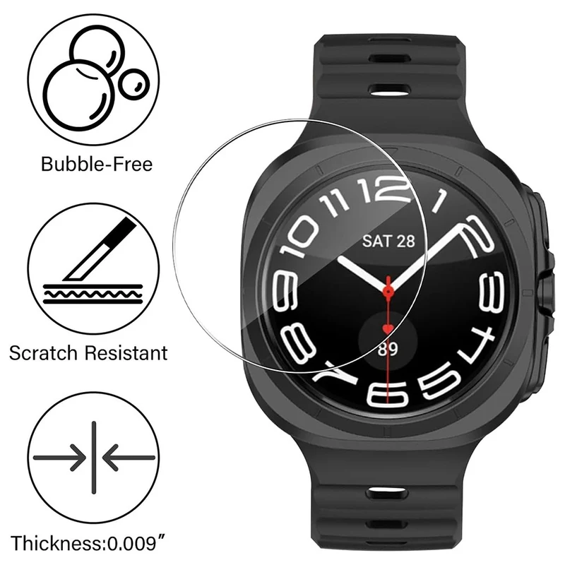 Samsung Galaxy Watch Ultra 47mm Glas Displayschutz