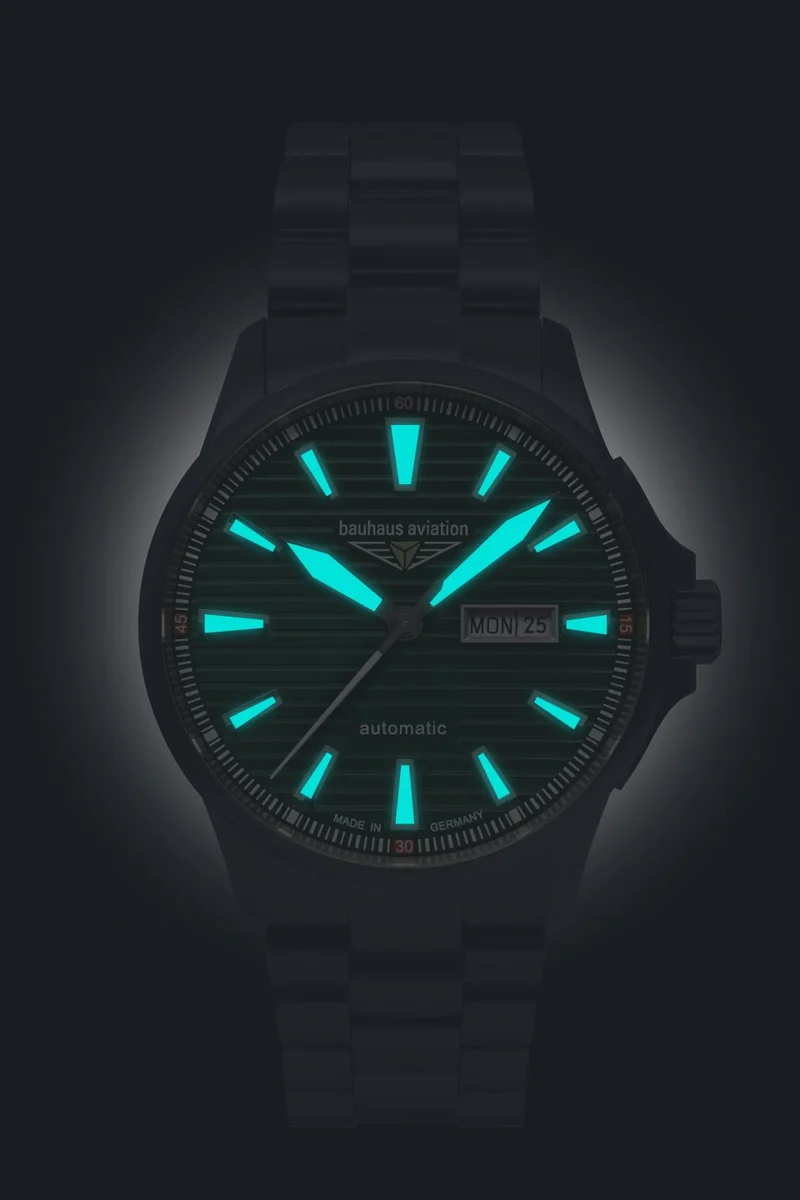 Bauhaus Aviation Automatik Day Date