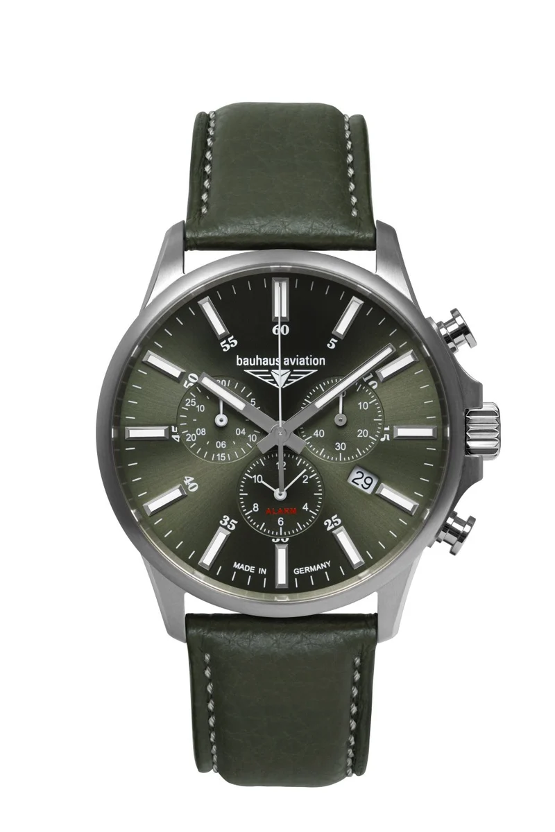 Bauhaus Aviation 2880-4 Herrenuhr • Saphirglas • Titangehäuse
