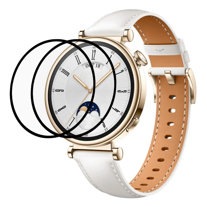 2stück Huawei Watch GT 4 41mm Silikon Displayschutz