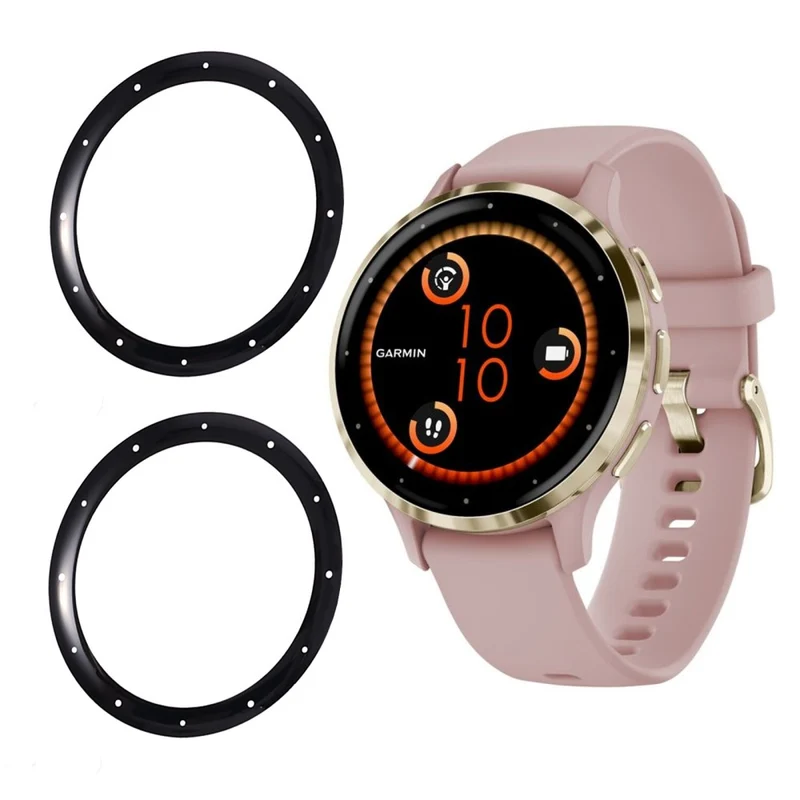 2stück Garmin Venu 3S Silikon HD Displayschutz