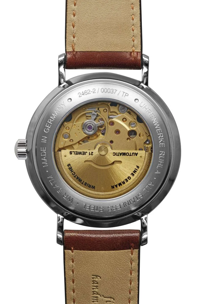 Bauhaus Aviation 2462-2 Herren Armbanduhr • Automatikwerk Miyota 8285 • Vintage Pilot Design