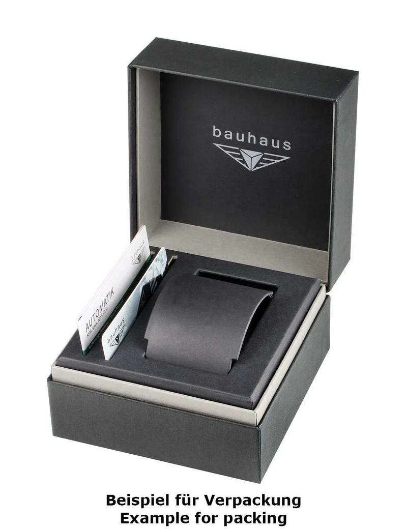 Bauhaus Classic 2152-1 Herrenuhr • Sellita SW200 Automatik • Made in Germany
