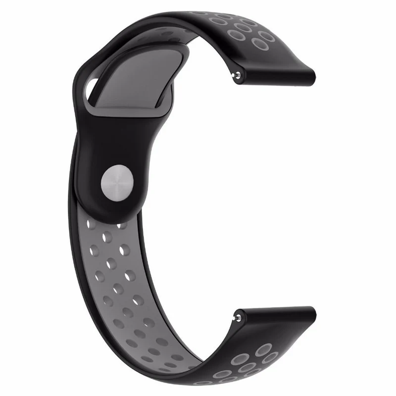 Zenwatch Venice Pro 2 Sportarmband (Schwarz/Grau)