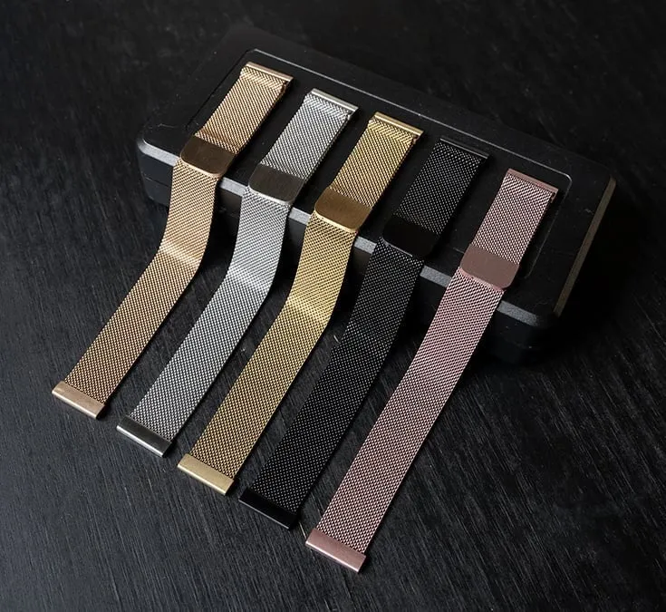 Zenwatch Venice Pro Milanese Armband (Silber)
