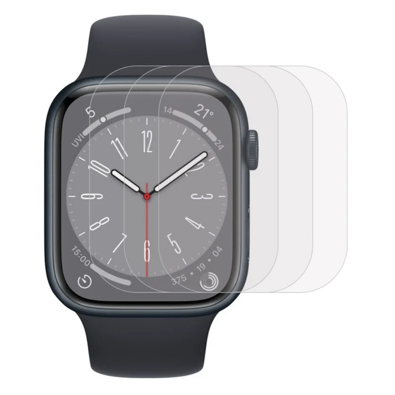 3stück Apple Watch Ultra 2 Silikon HD Displayschutz