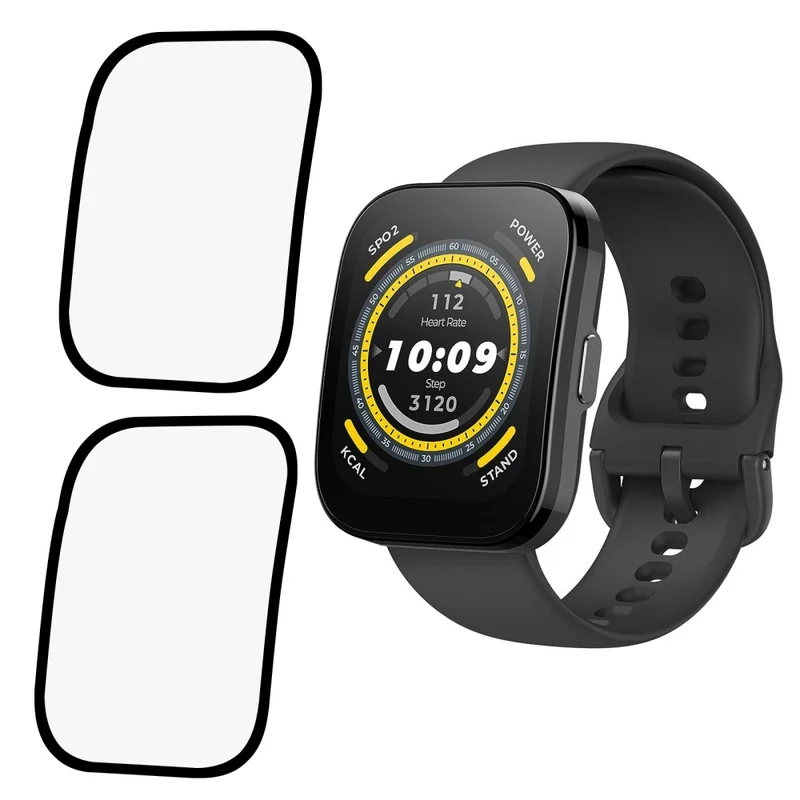 2stück Amazfit Bip 5 Silikon Displayschutz