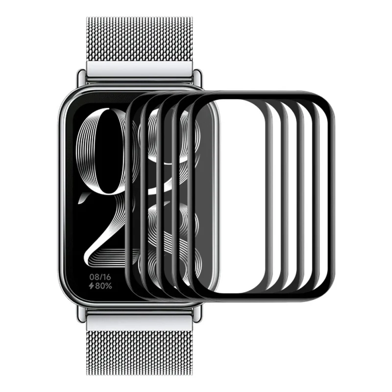 5stück Xiaomi Smart Band 8 Pro Silikon Displayschutz