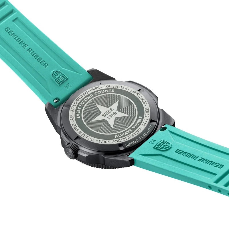 Luminox Pacific Diver XS.3124.N.SET Herrenuhr Schwarz • Limitierte Edition • Saphirglas & 200 m wasserdicht