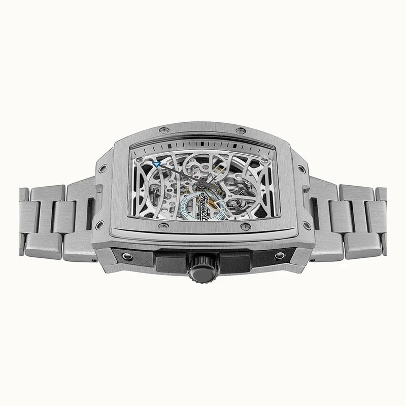 Ingersoll 1892 The Challenger I12310 Herren Armbanduhr Silber • Automatikwerk • Mineralglas