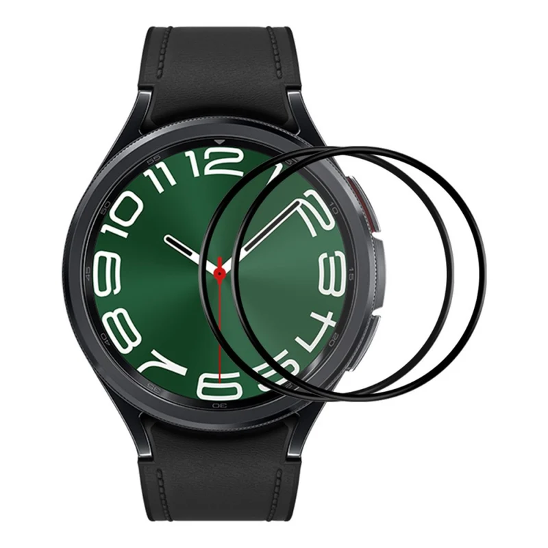 2stück Samsung Galaxy Watch 6 Classic (47mm) Silikon Displayschutz