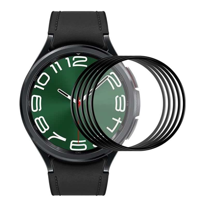 5stück Samsung Galaxy Watch 6 Classic (47mm) Silikon Displayschutz
