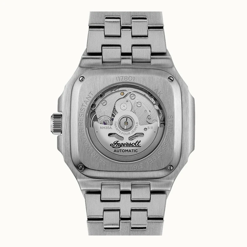 Ingersoll 1892 The Yield I17801 Herren Armbanduhr Blau • Automatikwerk • Mineralglas
