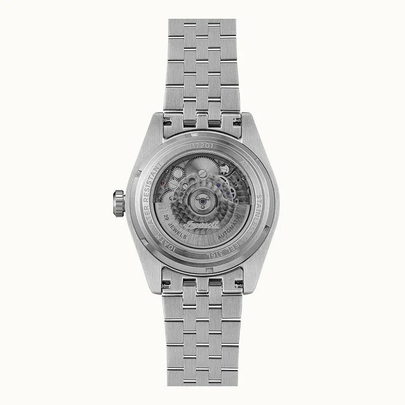 Ingersoll 1892 The Outlaw I17201 Herren Armbanduhr Rosa • Automatikwerk • Mineralglas